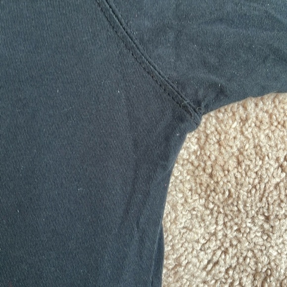 Black Short Sleeve Tee with Graphic Design - Picture 5 of 6